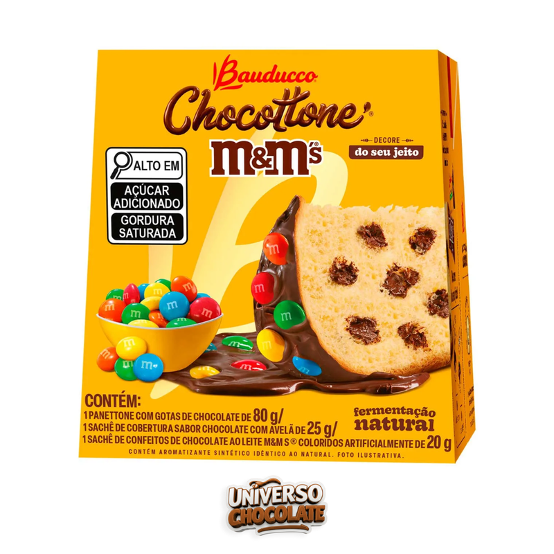 Chocottone Bauducco M&Ms